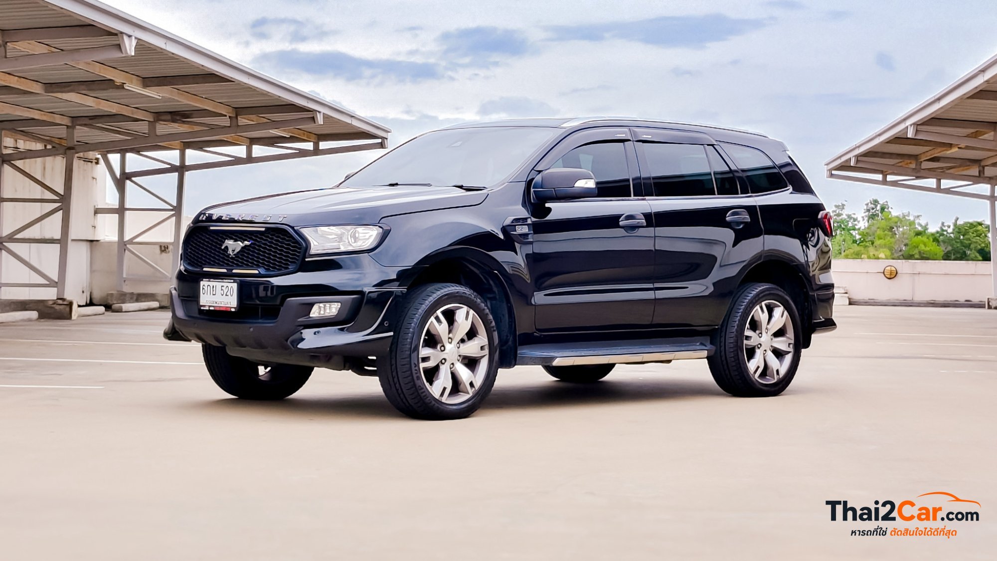 Ford Everest Everest 2.2 Titanium Plus TOP ขับ2 Sunroof 10A/T 2017