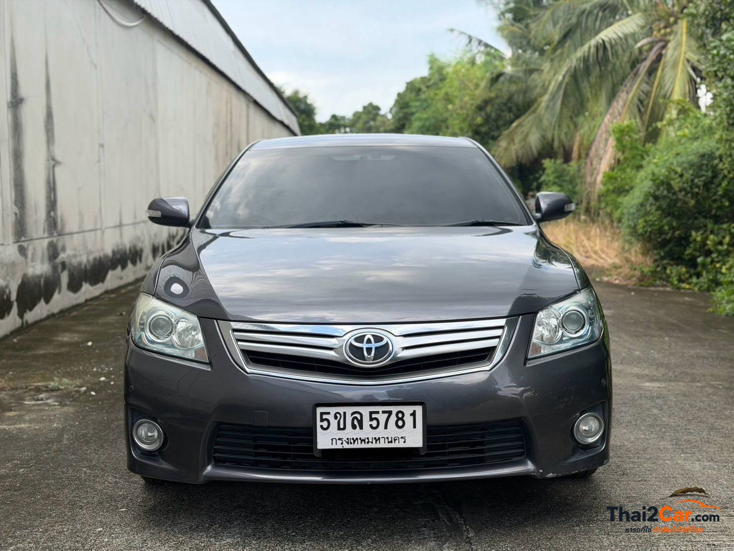 Toyota Camry CAMRY DVD 2.4 Hybrid A/T รถสีเทา 2010