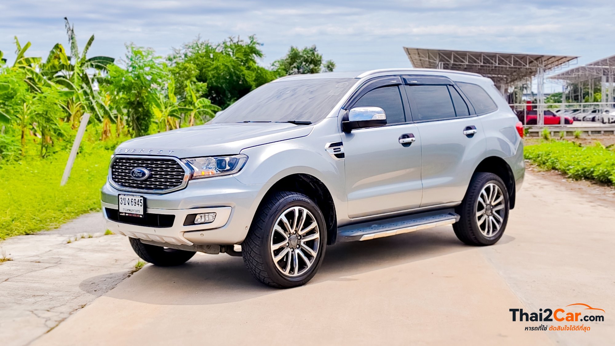 Ford Everest 2.0 Titanium Plus TOP ขับ2 Sunroof 10A/T ปี 202 2022