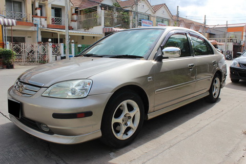 HONDA civic ไดเมนชั่น 2001